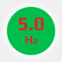 Водород (H2) марка В 5.0 (99,999%) в баллоне 4-5л 150 бар, соединение  W21,6x1/14'' LH (DIN 1)